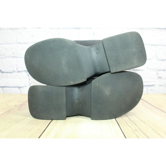 LL Bean Black Nylon Knee High Waterproof Insulated Tall Boots Size 7.5 M - Picture 10 of 10